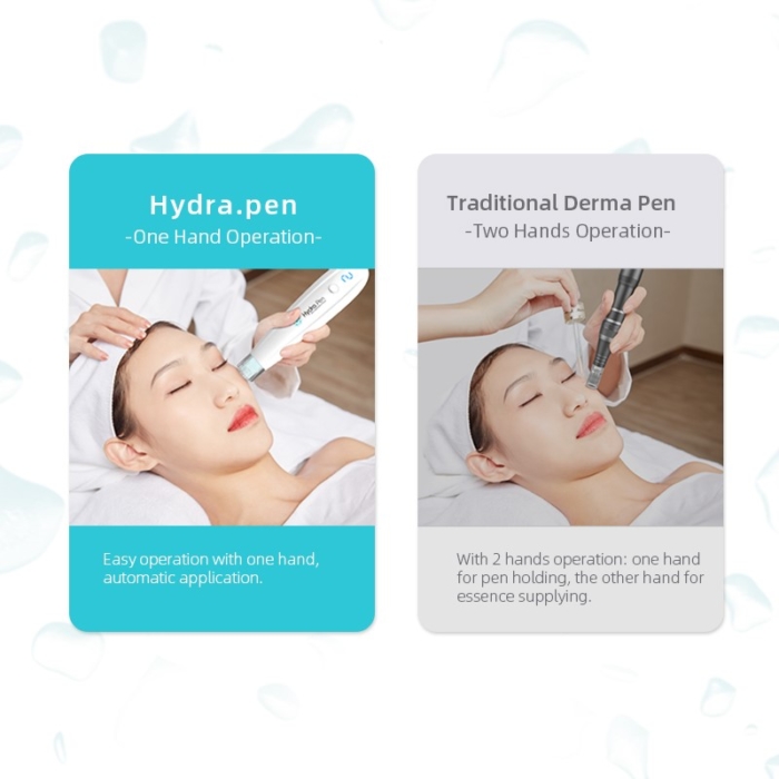 Hydra Pen 2 Wireless microneedling systeem met reservoir voor serum insluizen behandeling