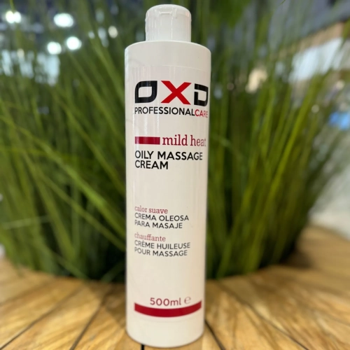 OXD Massagecream Olie Mild Heat - 500ML om een aangename verwarmende sensatie te bieden tijdens massages - MedAes