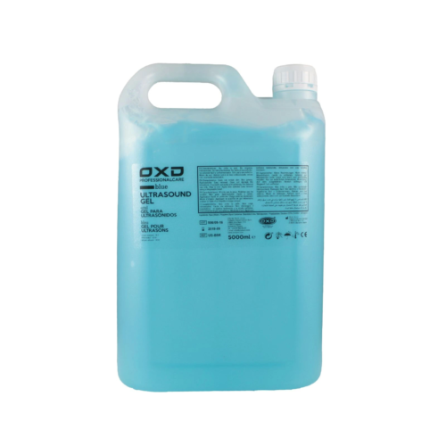 OXD Ultrasound Gel voor Echografie; HIFU en EMS – Blauw – 5000ml - in container MedAes