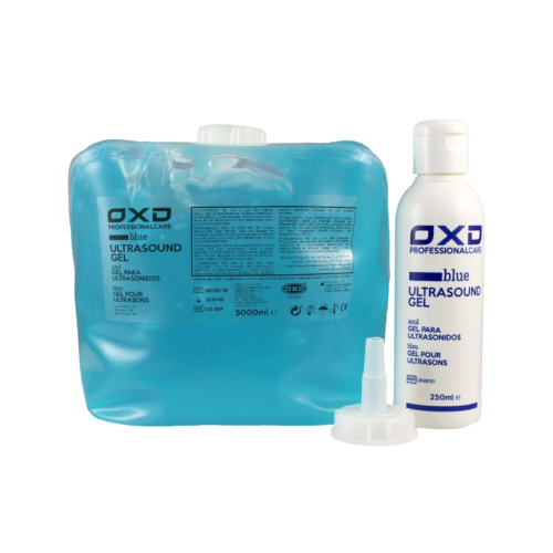 OXD Ultrasound Gel voor Echografie; HIFU en EMS – Blauw – 5000ml - in zak kopen bij MedAes